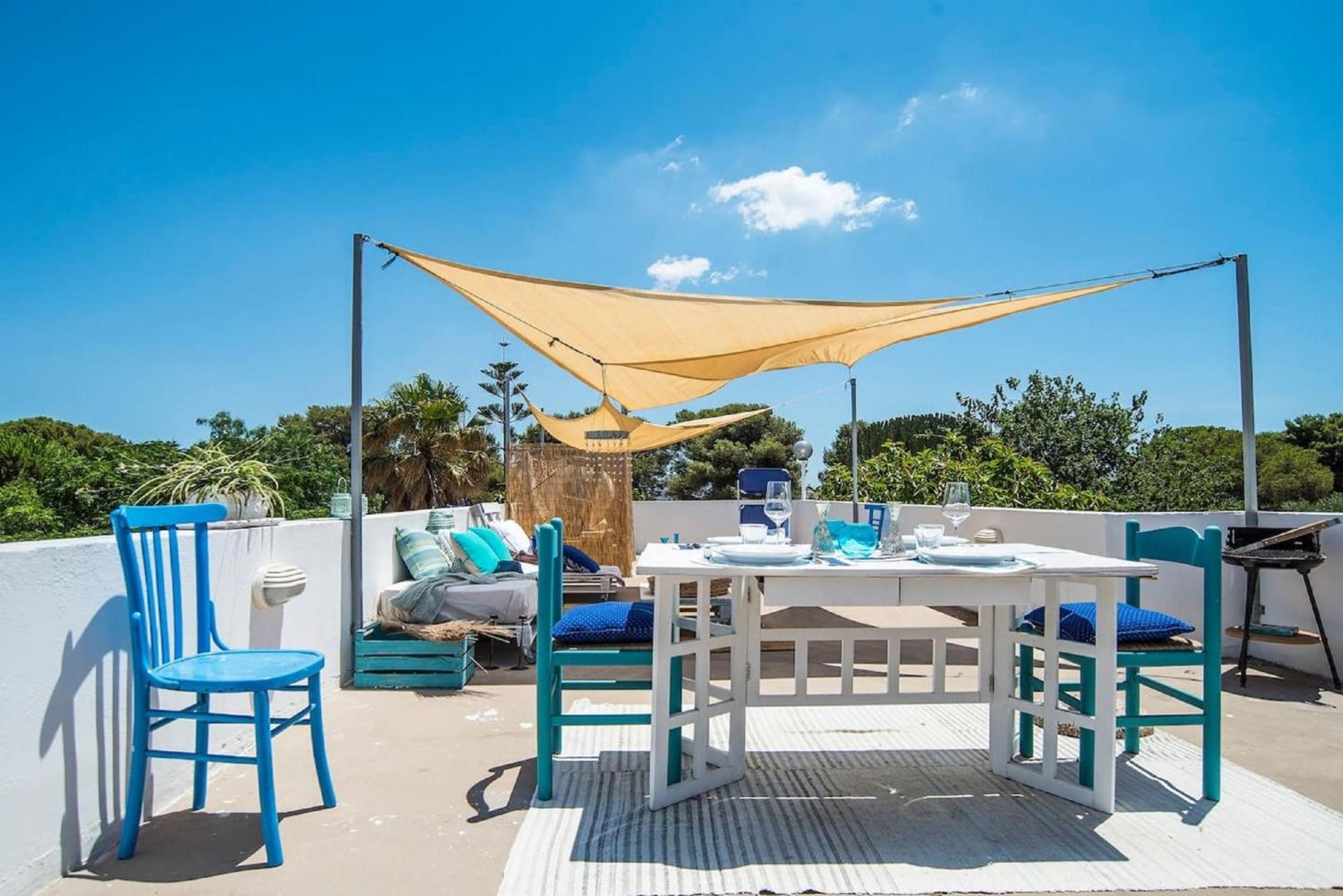Romantic House Terrazza Vista Mare Santa Maria Del Focallo Eksteriør billede
